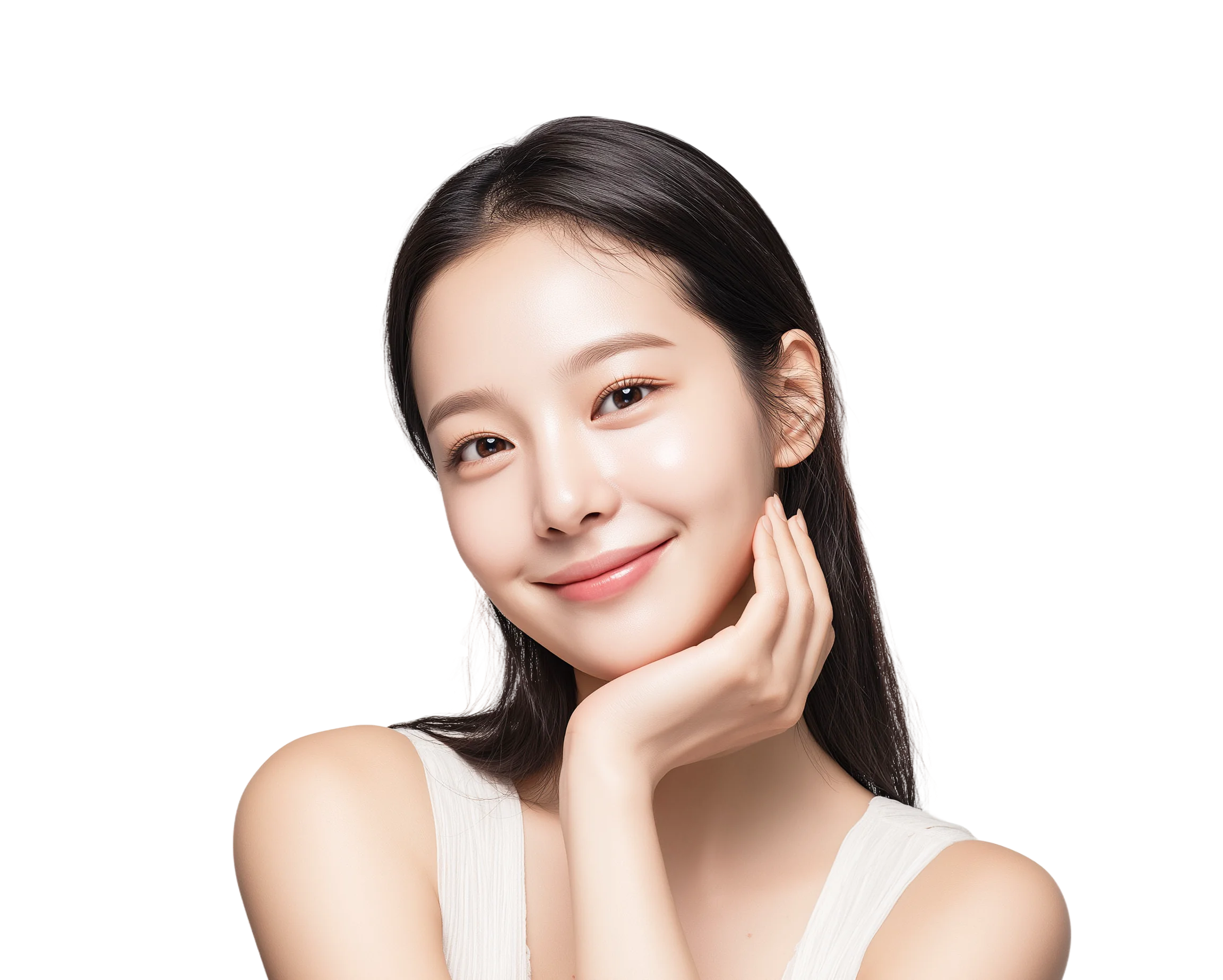 スキンブースターコラーゲン注射ビジュアルモデル