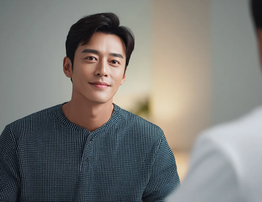 男性専用デザインのビジュアルイメージ