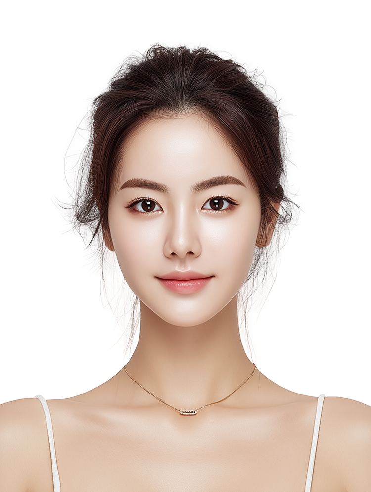 フェイススキンボトックスビジュアルモデル