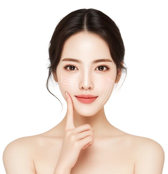 Dr.Eraser形の糸を持ち上げるビジュアルモデル