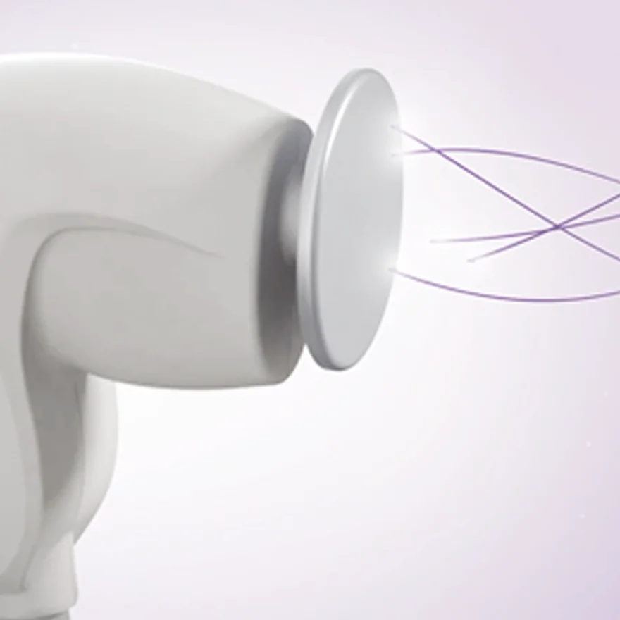 チューンライナー3D立体超音波システムで脂肪細胞を選択的に破壊します。